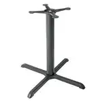 JMC Furniture TABLE BASE CAST IRON-ECONOMY 30X30 CROSS Table Base, Metal