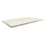 JMC Furniture TOPALIT 36 ROUND WHITE WOOD Table Top, Solid Surface