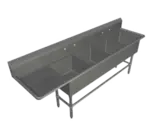 John Boos 4PB24-1D24L Pro-Bowl Sink