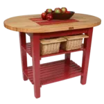 John Boos C-ELIP4830150-2S Eliptical C-Table