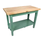 John Boos C6030-S Classic Country Work Table