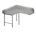 John Boos CDT4-K6048SBK-L Pro-Bowl Clean Dishtable