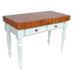 John Boos CHY-CUCR05-SHF Heritage Rustica Butcher Block