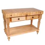 John Boos CUCR05-SHF Cucina Rustica Butcher Block