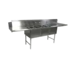 John Boos DT3B18244-2D18R-X Dishtable/Pot Sinks