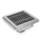 John Boos FTSG-1212 Floor Trough  12"W x 12"D