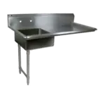John Boos JDTS-20-50UCL-X Undercounter Dishtable