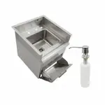 John Boos PB-DISINK091106-STD Pro-Bowl Type 300 Stainless Steel 11-1/2" x 9-1/4" x 6" 1 Compartment Drop-In Sink / Faucet Not Included