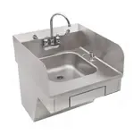 John Boos PBHS-ADA-P-STD-SSLR-X Pro-Bowl Hand Sink