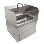 John Boos PBHS-W-1410-KV1APS-SS-X Hand Sink
