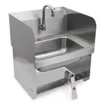 John Boos PBHS-W-1410-KV1MB-SS-X Pro-Bowl Hand Sink
