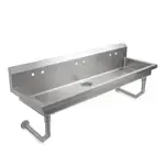 John Boos PBMSHS-W2-10020-X Multi-Station Handwash Sink