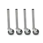 John Boos SLEG-34.75C-4 Legs with Casters