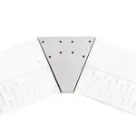 John Boos UBDR-45-IC-X Bar drink rail 45° inside corner filler