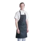 John Ritzenthaler Company 601MAJ-BK Chef Revival® "The Majesty" Bib Apron