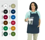 John Ritzenthaler Company 602BAFH-BK Chef Revival® Front-of-the-House Bib Apron