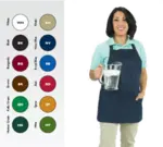 John Ritzenthaler Company 602BAFH-HG Chef Revival® Front-of-the-House Bib Apron