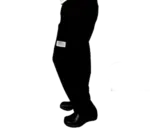 John Ritzenthaler Company P002BK-L Chef Revival® E-Z Fit Chef's Pants