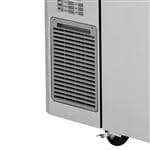 Turbo Air JUF-60-N 59'' 2 Section Undercounter Freezer with 2 Left/Right Hinged Solid Doors and Front Breathing Compressor