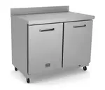 Kelvinator Commercial KCHUCWT36F (738339) 2- solid hinged door counter top freezer