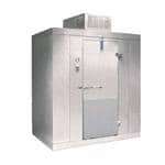 Nor-Lake KLB74614-C 6' x 14' x 7'-4" H Kold Locker Indoor Cooler floorless & Top Mounted Compressor