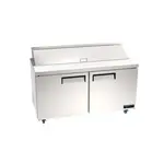 Kool-It KIN36SP-HC 36.20'' Refrigerated Sandwich / Salad Prep Table with