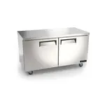 Kool-It KIN60UCF-HC 60.20'' Section Undercounter Freezer with and Compressor