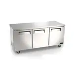 Kool-It KIN72UCR-HC 71.50'' Section Undercounter Refrigerator with and Compressor