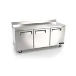 Kool-It KIN72WTF-HC 71.50'' Worktop Freezer with Compressor -