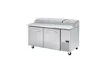Kool-It - Signature KPT-67-2 Refrigerated Pizza Prep Table