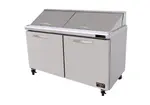 Kool-It - Signature KSTM-60-2 Mega Top Refrigerated Sandwich / Salad Prep Table