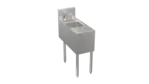 Krowne Metal
KRS-MS12
Underbar Sink Unit,
 Compartment,
,
with and / 
- "W x "D