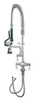 Krowne Metal 18-508L Krowne Royal Series Space Saver Pre-Rinse Assembly with Add-On Faucet with 8" Spout