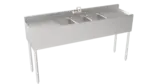 Krowne Metal 18-63C Standard 1800 Series Underbar Sink Unit