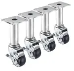 Krowne Metal 28-117S Krowne Adjustable Height Plate Caster