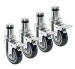 Krowne Metal 28-136S Krowne Royal Series Stem Caster with 4" locking