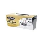 Krowne Metal 30-502 Krowne 2-Pack Three Compartment Bottle Wells for Ice Bins