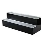 Krowne Metal KR-2T42-L Lighted Liquor Bottle Display, Countertop, with , - 42"W x 9"D x 8"H