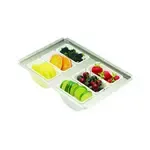 Krowne Metal KR-605 Royal Series Drop-In Garnish Tray