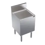 Krowne Metal KR19-18DP-7 Royal Series Underbar Ice Bin/Cocktail Unit, Stainless Steel with 73 lbs. Ice Capacity 7-Circuit Cold Plate - 18.00"W x 19.00"D