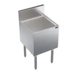 Krowne Metal KR19-18DP Royal Series Underbar Ice Bin/Cocktail Unit, Stainless Steel with 73 lbs. Ice Capacity - 18.00"W x 19.00"D
