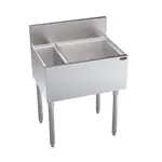 Krowne Metal KR19-MS26R-7 Underbar Ice Bin/Cocktail Station, Bottle Well Bin