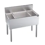 Krowne Metal KR19-MS34C-7 Underbar Ice Bin/Cocktail Station, Bottle Well Bin