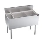 Krowne Metal KR19-MS38R-10 Underbar Ice Bin/Cocktail Station, Bottle Well Bin