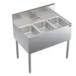 Krowne Metal KR24-33C Underbar Sink Unit, Compartment with and / - 36.00"W x 24.00"D
