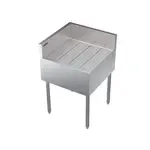 Krowne Metal KR24-C24L Underbar Drainboard, with - 24.00"W x 24.00"D