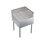 Krowne Metal KR24-C24R Underbar Drainboard, with - 24.00"W x 24.00"D
