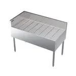 Krowne Metal KR24-C48L Underbar Drainboard, with - 48.00"W x 24.00"D