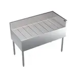 Krowne Metal KR24-C48R Underbar Drainboard, with - 48.00"W x 24.00"D