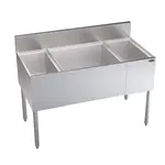 Krowne Metal KR24-M48C-10 Underbar Ice Bin/Cocktail Station, Bottle Well Bin